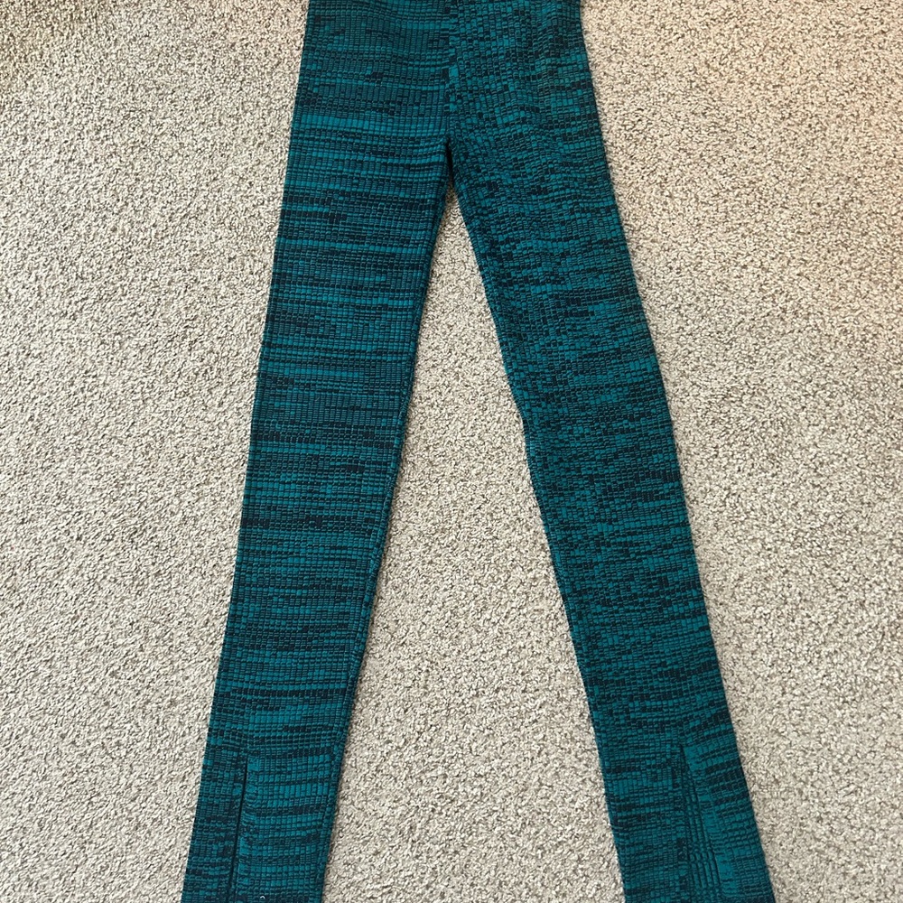 Teal Knit Pants